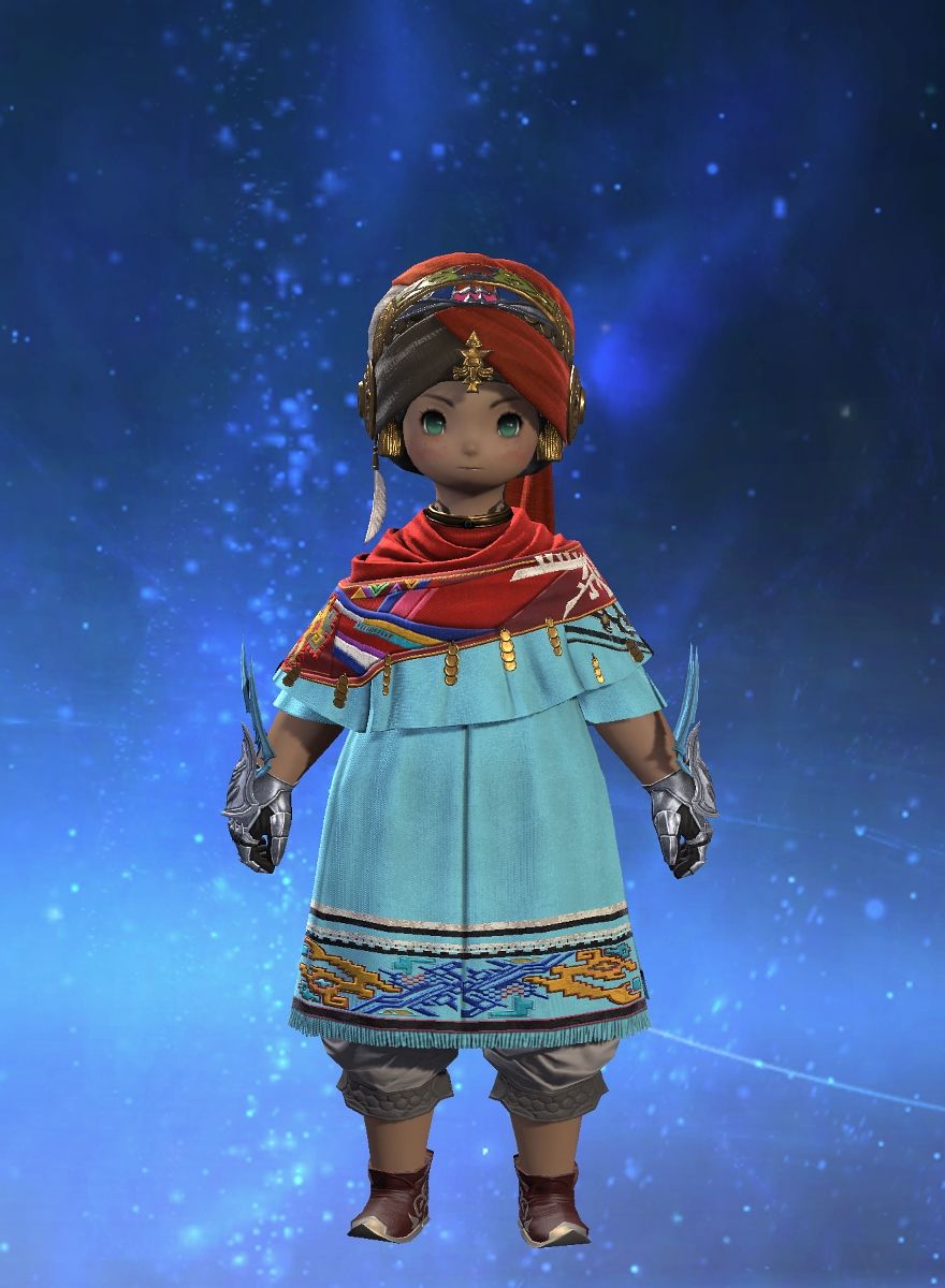 lalafel in bardic dress